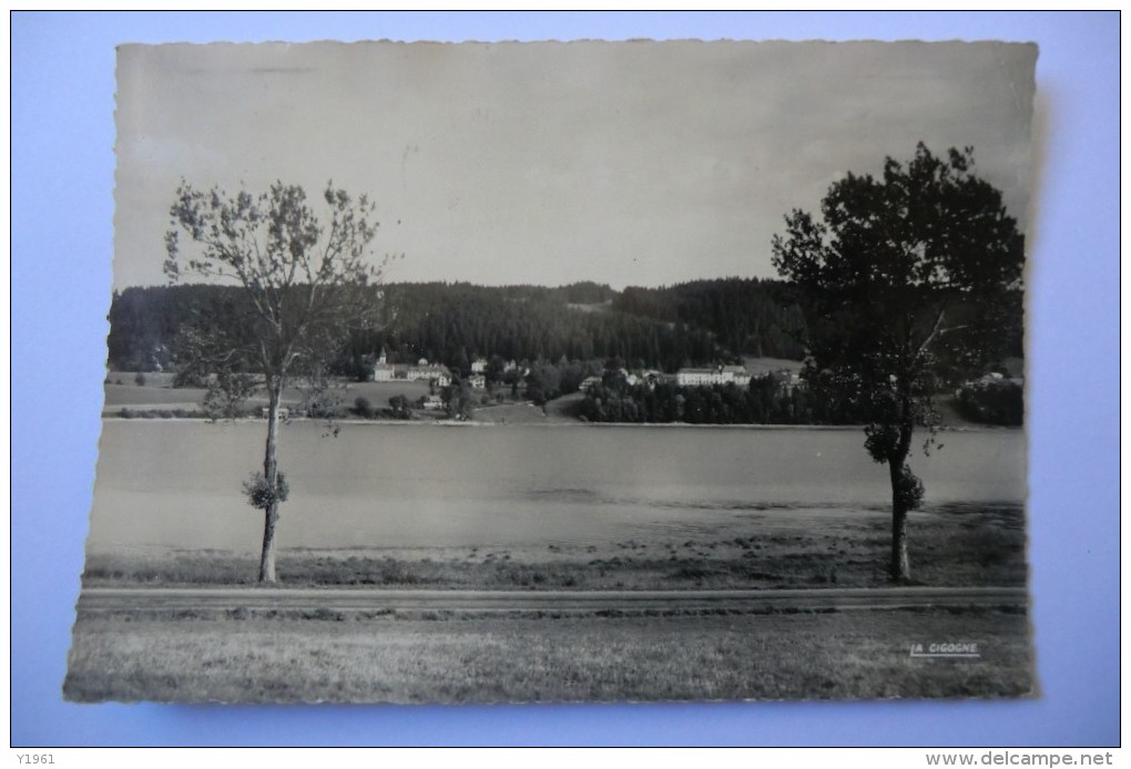 CPA 25 DOUBS MALBUISSON. Au Bord Du Lac De Saint Point. 1954. - Autres & Non Classés