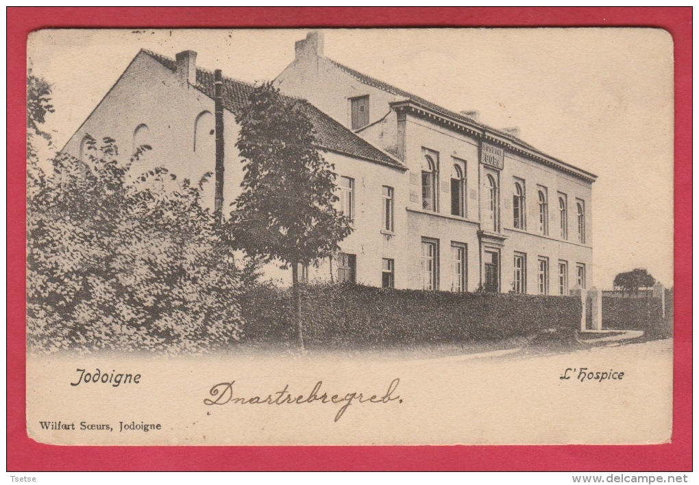 Jodoigne - L'Hospice - 1903 ( Voir Verso ) - Jodoigne