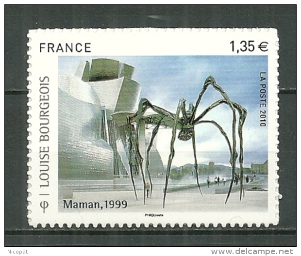 FRANCE MNH ** Adhésif Autocollant 471 (4492) Louise Bourgeois Sculptrice "maman" Araignée Géante - Autres & Non Classés