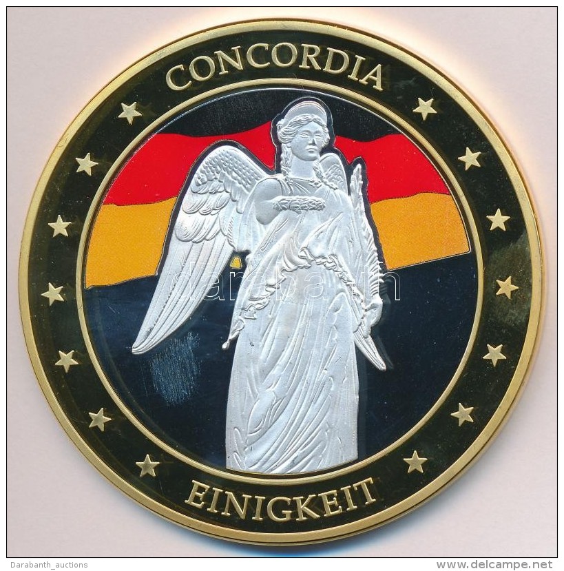 Németország DN 'Concordia' Ezüstözött, Aranyozott Fém Emlékérem... - Non Classificati