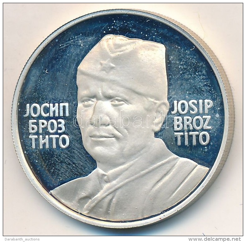 Jugoszlávia 1983. 'Tito' Ag Emlékérem Eredeti Tokban (11g/0.925/30mm) T:2 (PP)
Yugoslavia... - Non Classificati