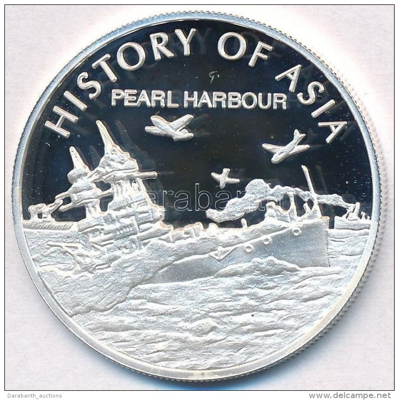 Cook-szigetek 2004. 5$ Ag 'Ázsia Történelme - Pearl Harbour' (19,80g/0.999) T:PP
Cook Islands... - Zonder Classificatie