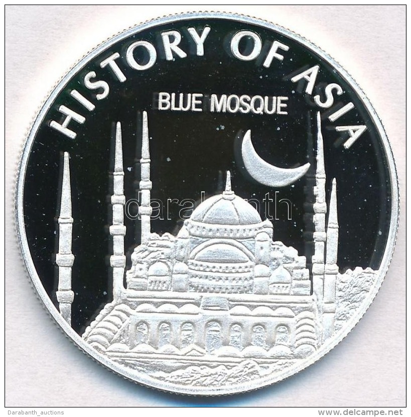 Niue 2003. 5$ Ag 'Ázsia Történelme - Kék Mecset' (19,68g/0.999) T:PP Kis Fo.
Niue 2003. 5... - Zonder Classificatie