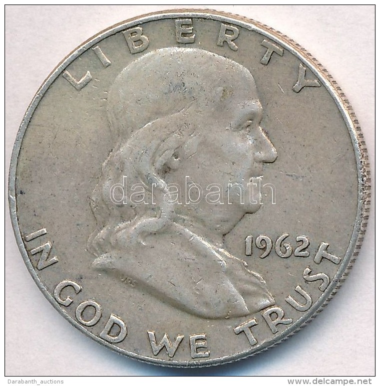 Amerikai Egyesült Államok 1962D 1/2$ Ag 'Franklin' T:2,2- Ph.
USA 1962D 1/2 Dollar Ag 'Franklin'... - Non Classificati