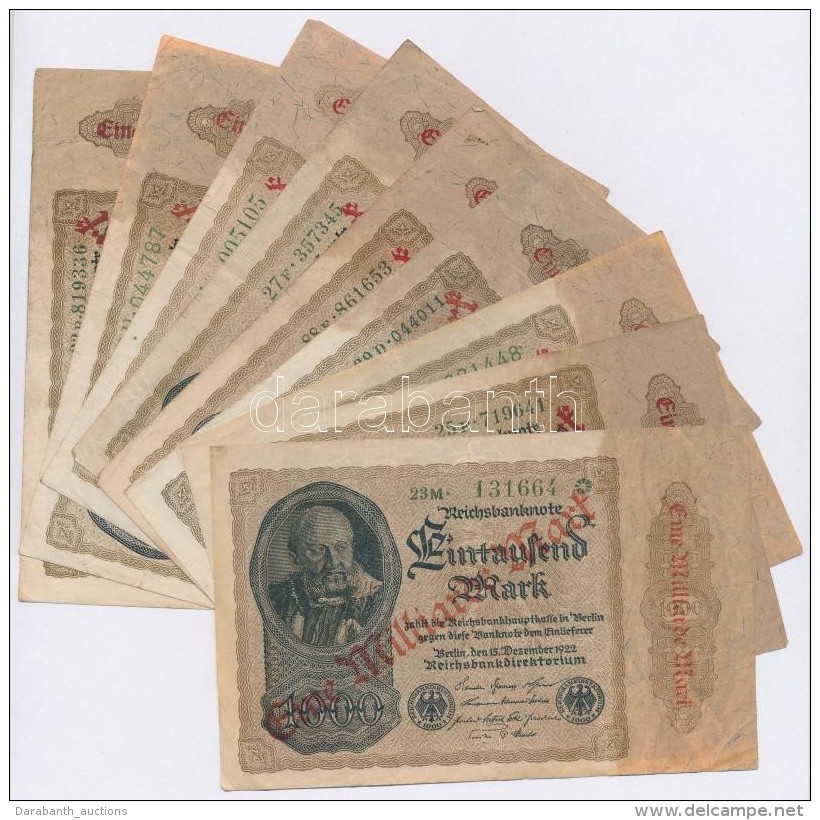 Németország / Weimari Köztársaság 1922. 1000M 'Eine Milliard Mark'... - Zonder Classificatie
