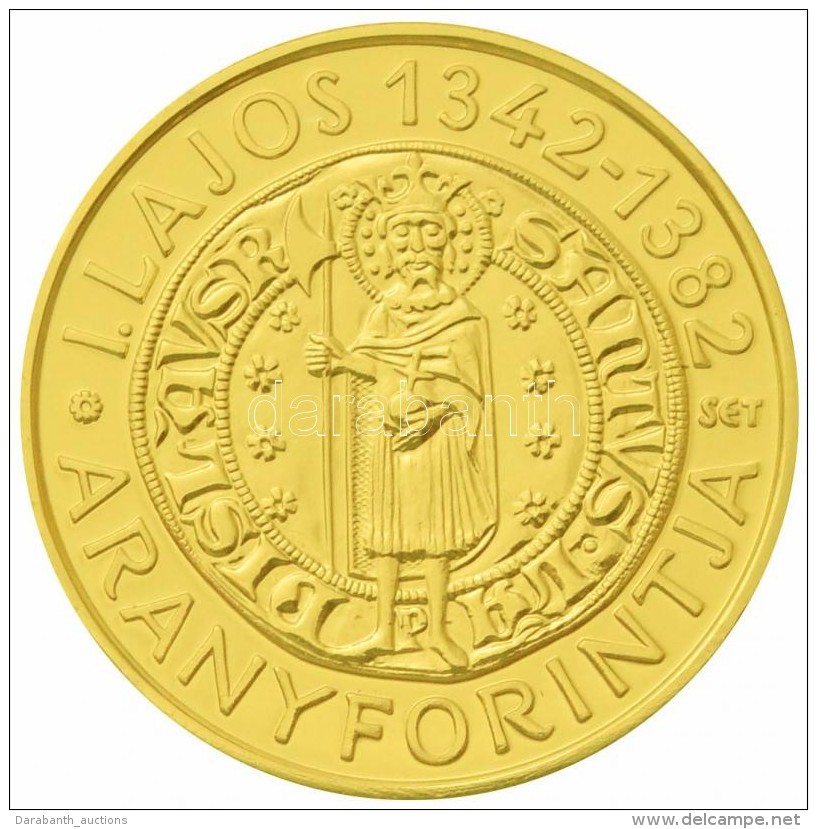 2013. 50.000Ft Au 'I. Lajos Aranyforintja' (3.48g/0.986) T:1
2013. 50.000 Forint Au 'The Gold Florin Of Louis I'... - Non Classificati