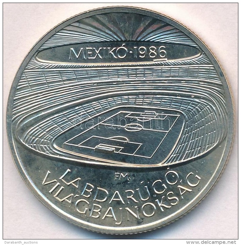 1986. 500Ft Ag 'Labdarúgó Világbajnokság - Mexikó 1986 - Stadion' T:BU... - Non Classificati