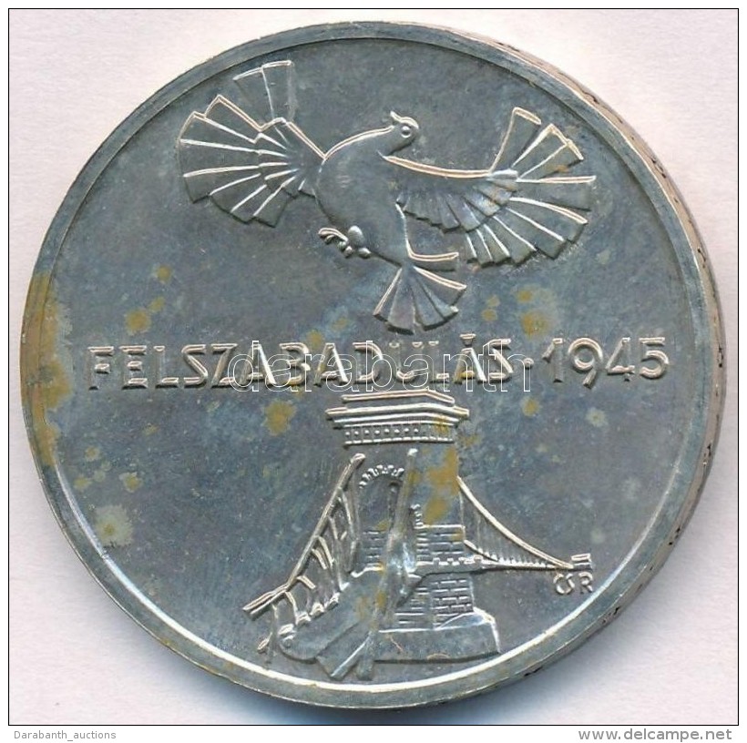 1975. 200Ft Ag 'Felszabadulás' T:BU Patina - Non Classificati