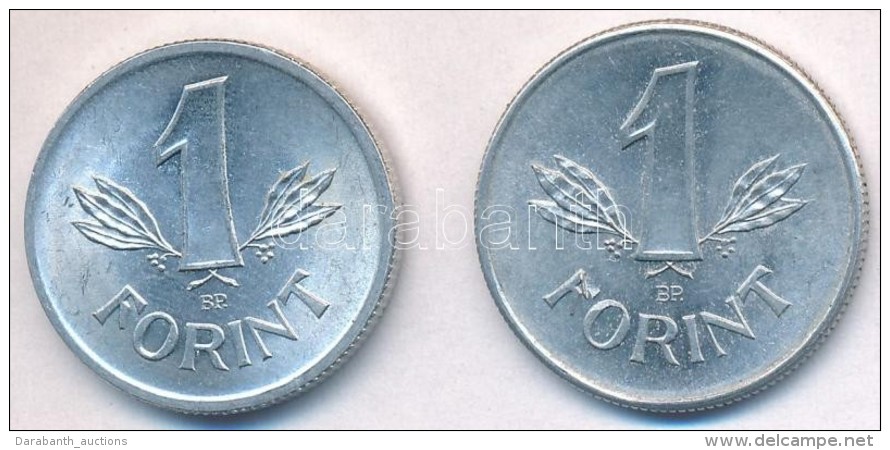 1957-1989. 1Ft Al (2x) T:1-,2 Karc - Non Classificati