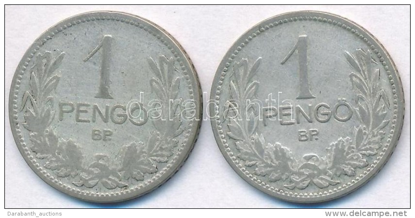 1926-1927. 1P Ag (2x) T:2-,3 - Non Classificati