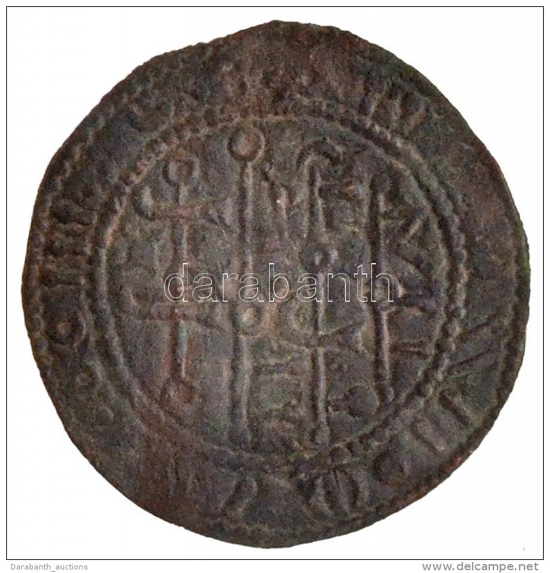 1172-1196. Rézpénz Cu 'III. Béla' (1,45g) T:2 Patina
 Hungary 1172-1196. Copper Coin 'Bela... - Zonder Classificatie