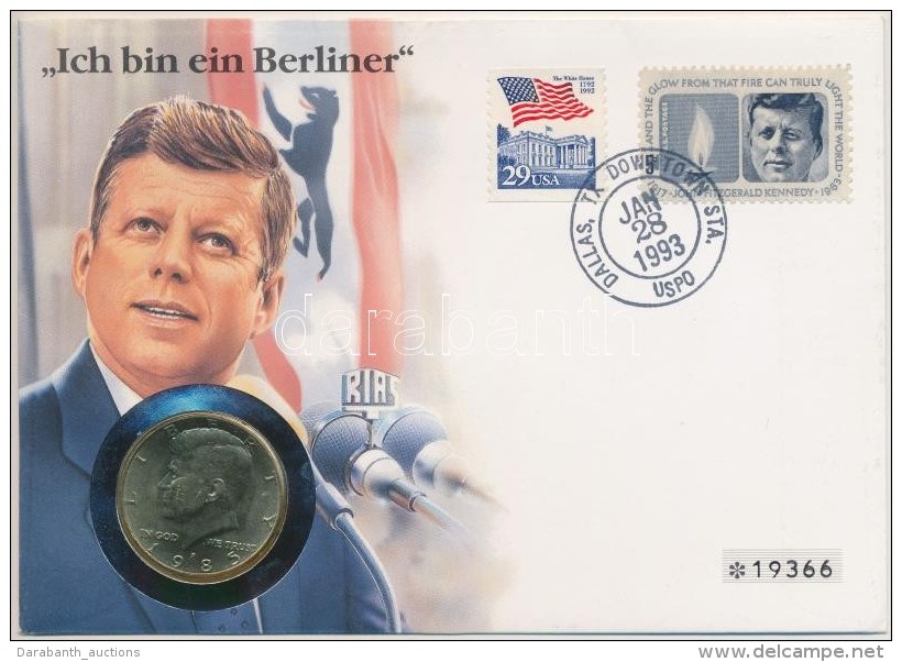 Amerikai Egyesült Államok 1985P 1/2$ 'Kennedy' Aranyozott Cu-Ni, Számozott Bélyeges... - Sin Clasificación