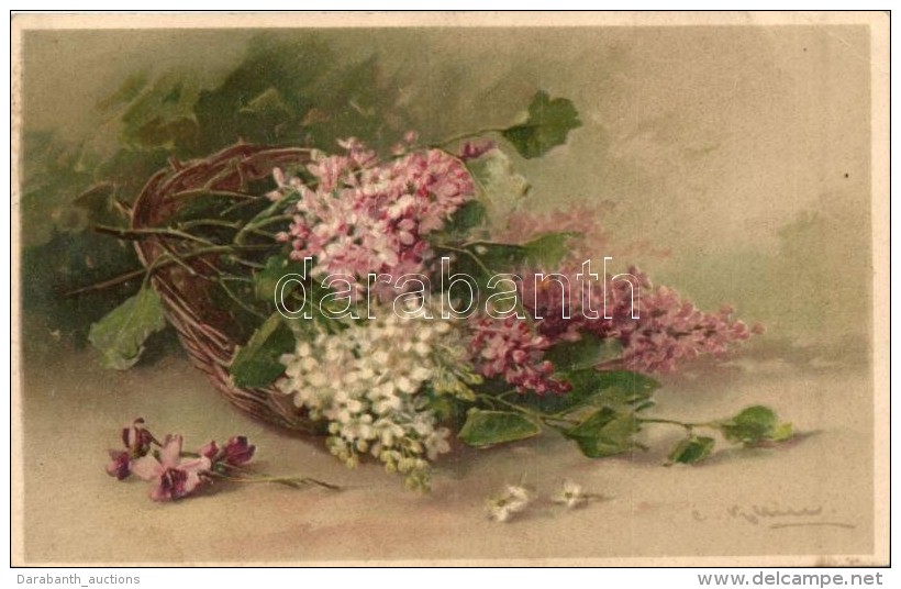 T2/T3 Flowers, T. S. N. No. 976. Litho, S: C. Klein (EK) - Zonder Classificatie