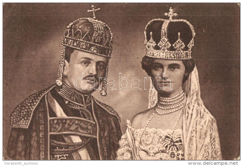 ** T2/T3 IV. Károly és Zita Királyné / Charles IV And Zita (EK) - Non Classificati