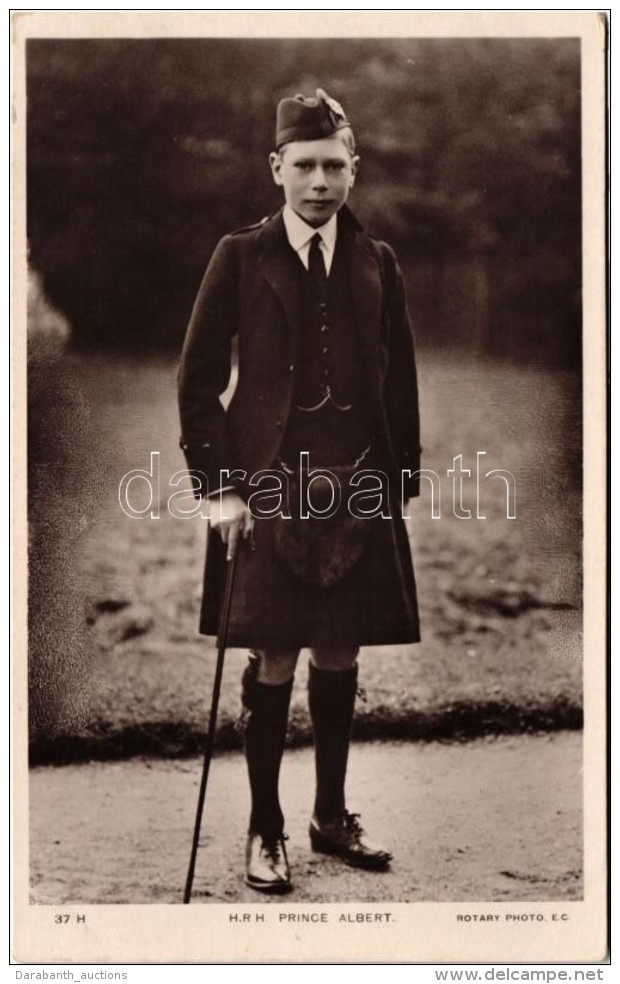 ** T1/T2 H.R.H. Prince Albert / George VI; Rotary Photo - Zonder Classificatie