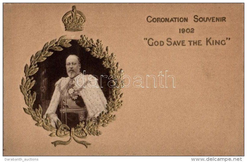 ** T2 1902 H.M. King Edward VII. Coronation Souvenir Emb. - Zonder Classificatie