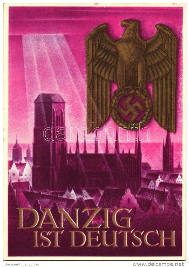 * T1/T2 1940 Danzig Ist Deutsch! NS Propaganda Ga. So. Stpl S: Gottfried Klein - Non Classificati