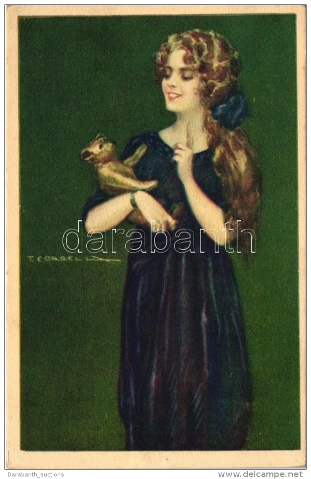 ** T1/T2 Italian Art Deco Postcard, Anna &amp; Gasparini 357-4 S: T. Corbella - Zonder Classificatie