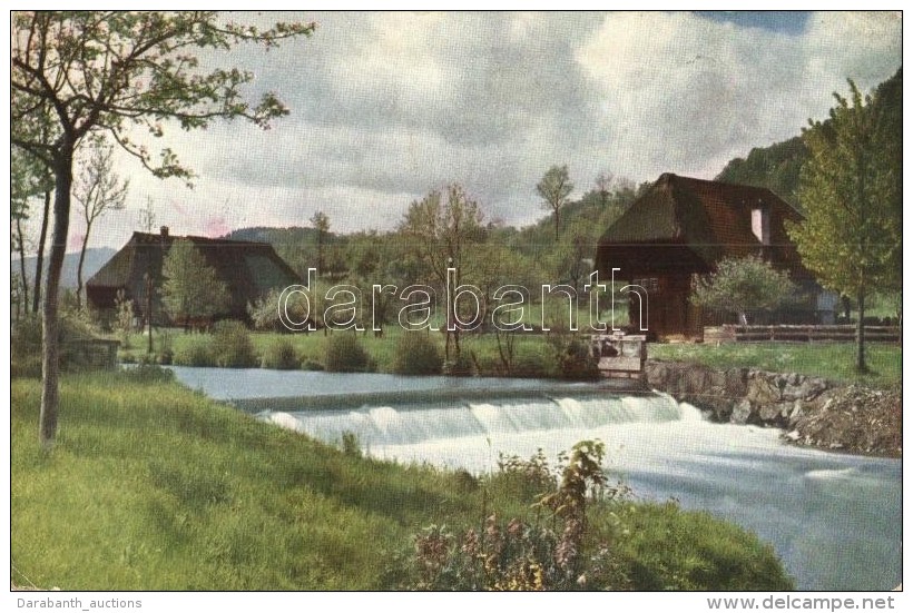 * T2 German Landscape, Farbenphotogr. Aufnahme (Lumiere) Von Hans Hildebrand - Non Classificati