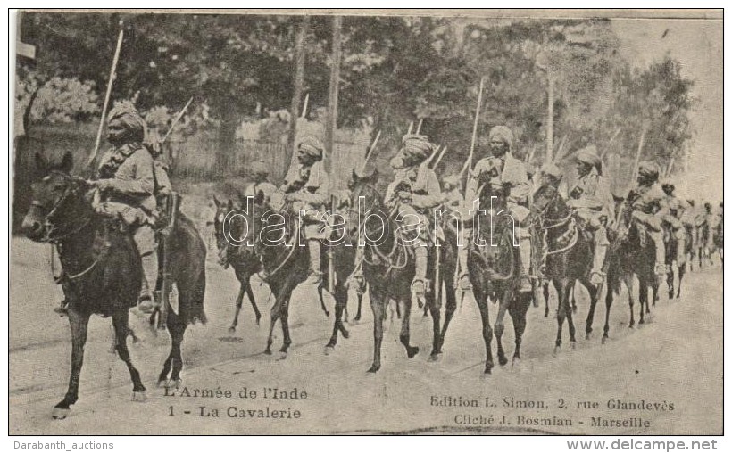 * T2 L'Armée De L'Inde, La Cavalerie / Indian Cavalrymen - Zonder Classificatie