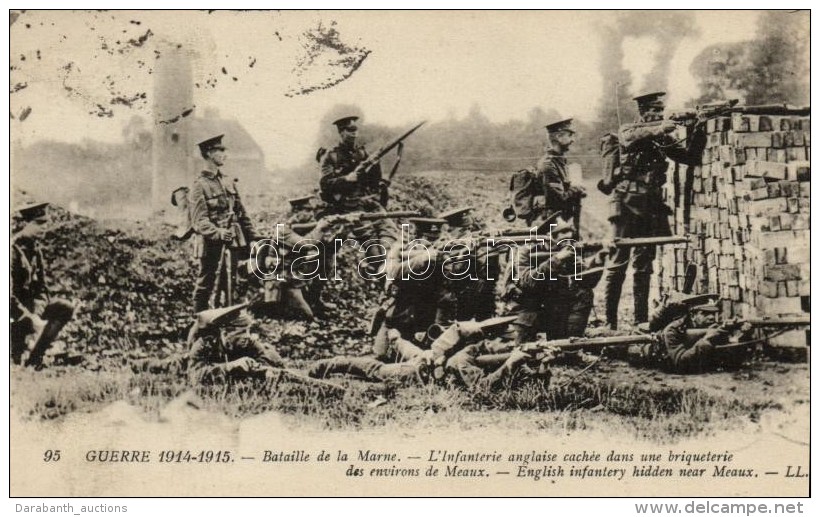 T2 Guerre 1914-1915 Guerre De La Marne. L'Infanterie Anglaise Cachee Dans Une Briqueterie Des Environs De Meaux /... - Zonder Classificatie