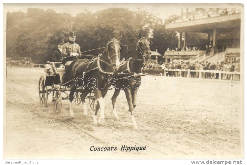 ** T2 Concours Hippique; Postkarten-Verlag Brüder Kohn / K.u.K. Officer, Horse Race, Photo - Non Classificati