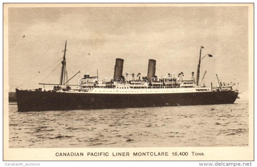 ** T2/T3 Canadian Pacific Liner Montclare (EK) - Zonder Classificatie