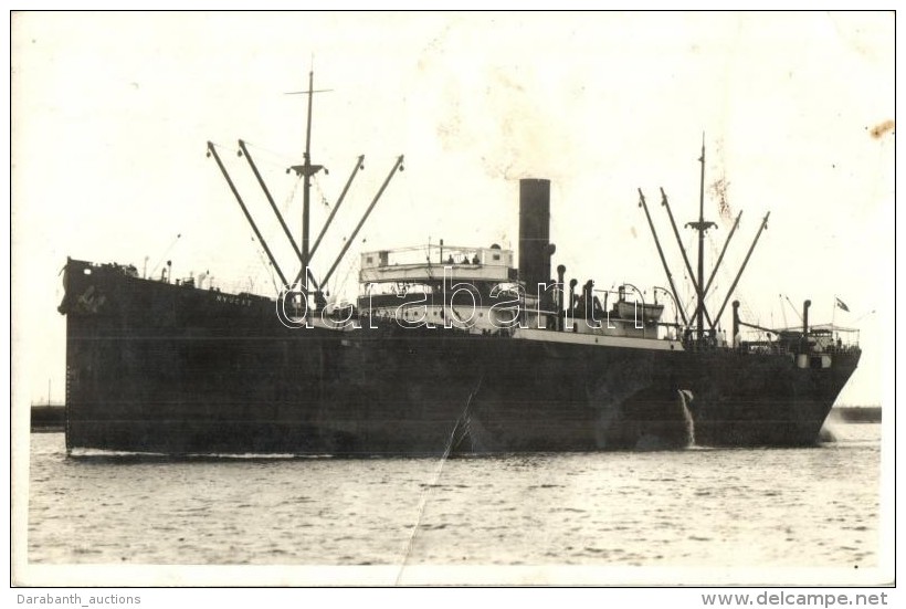 T3 Neptun Tengerhajózási Rt. 'Nyugat' Tengeri GÅ‘zhajója / Hungarian Ocean Liner Steamship,... - Non Classificati