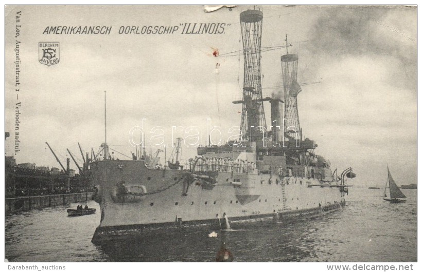 * T3 USS Illinois American Battleship (small Tear) - Zonder Classificatie