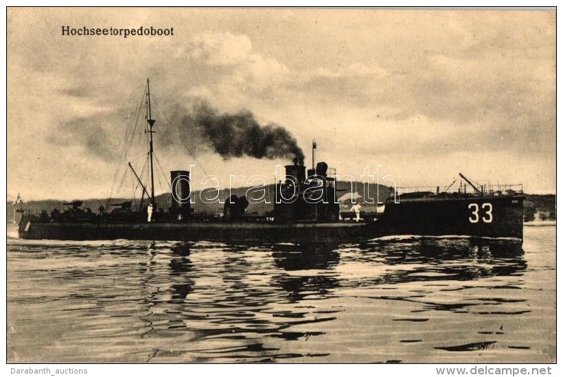 ** T2/T3 Hochseetorpedoboot / WWI German Oceanic Torpedo Boat '33' (EK) - Zonder Classificatie