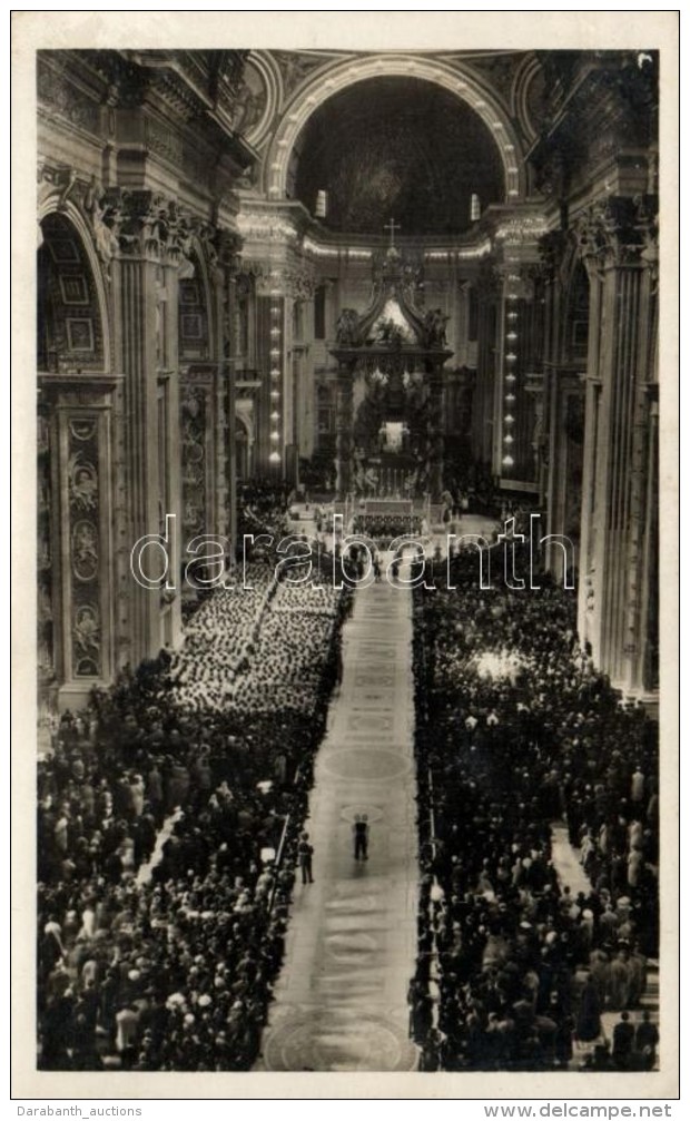 * T2 Vatican City, St. Peter's Basilica Interior, Papal Mass On Easter Sunday, Photo - Non Classificati