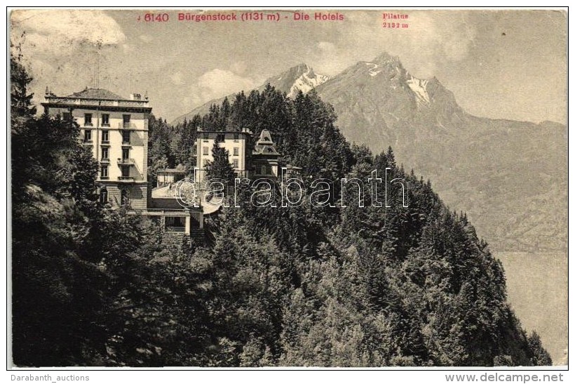 T3 Bürgenstock, Die Hotels, Pilatus (fa) - Non Classificati