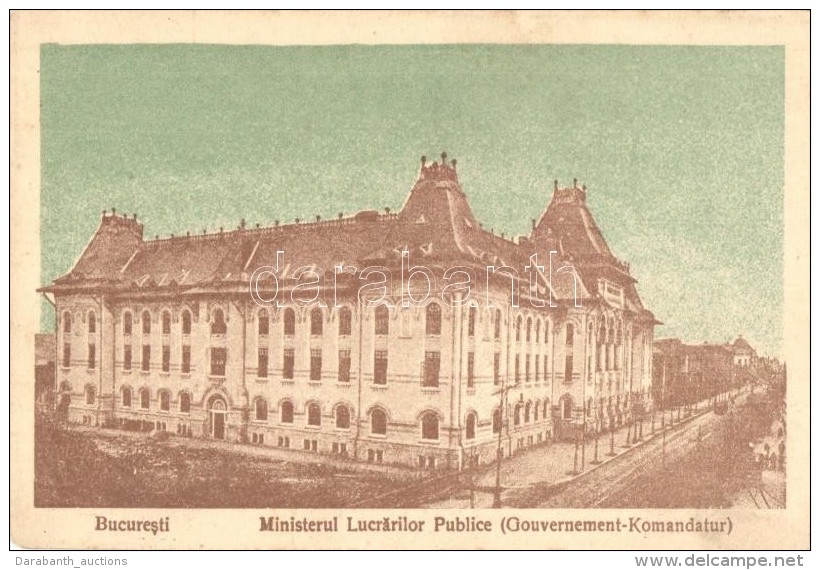 ** T2 Bucharest, Bucuresti; Palatul Ministerului Lucrarilor Publice / Palace, Ministry Of Public Works - Zonder Classificatie