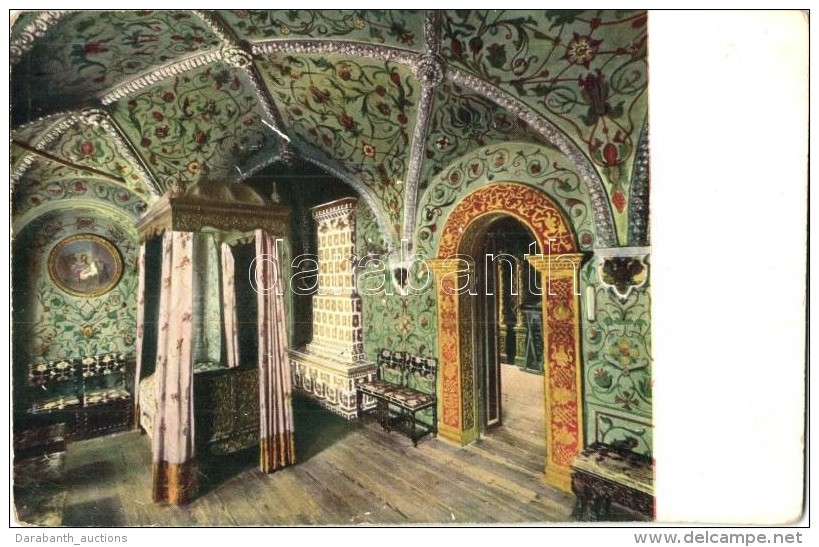 ** T2/T3 Moscow, Bedroom In Theremas Palace, Interior (ragasztónyom / Gluemark) - Non Classificati