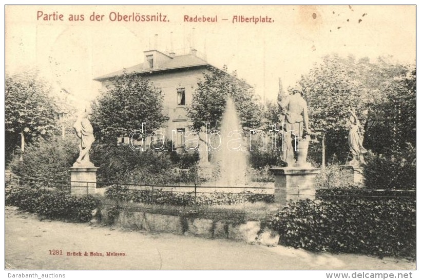 T4 Oberlössnitz, Radebeul, Albertplatz / Square (b) - Zonder Classificatie