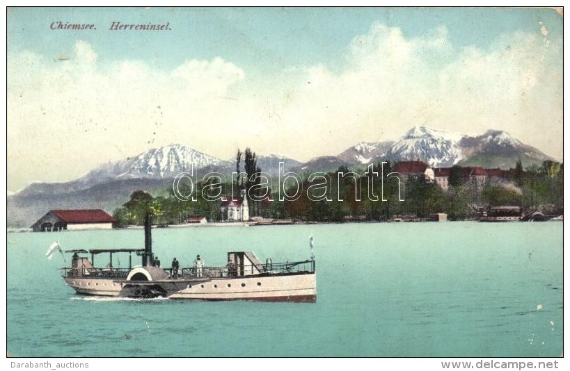 * T2/T3 Chiemsee, Herreninsel, Steamship - Zonder Classificatie