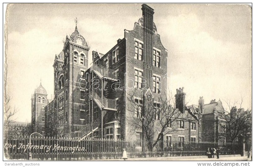 ** T2/T3 Kensington, The Infirmary, Hospital (from Postcard Booklet) - Non Classificati