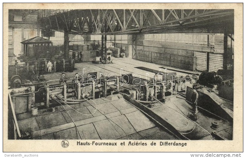 ** T2/T3 Differdange, Hauts-Fourneaux Et Aciéries / Steel Company, Factory Interior - Zonder Classificatie