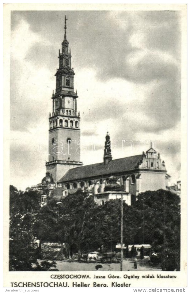 ** T2 Czestochowa, Tschenstochau; Jasna Gora / Heller Berg Kloster / Church - Zonder Classificatie