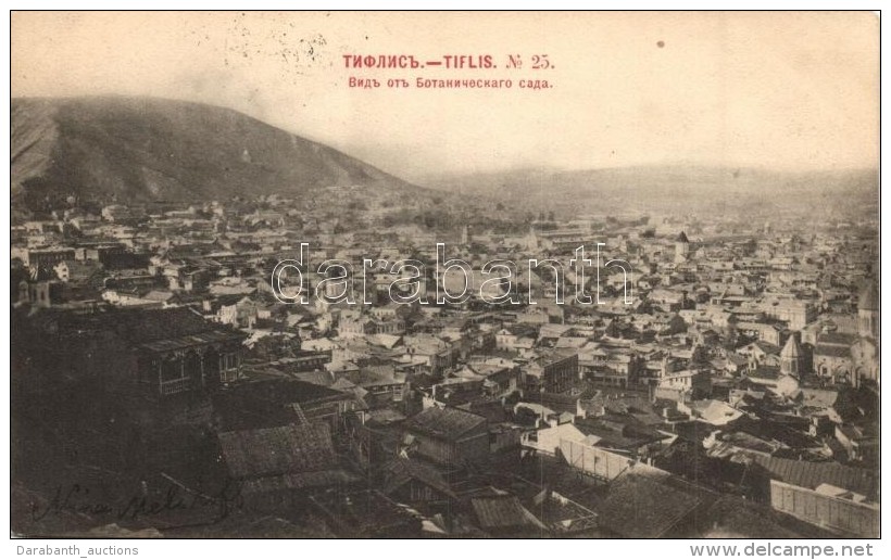 * T3 Tbilisi, Tiflis; General View (kopott Sarok / Worn Corner) - Zonder Classificatie