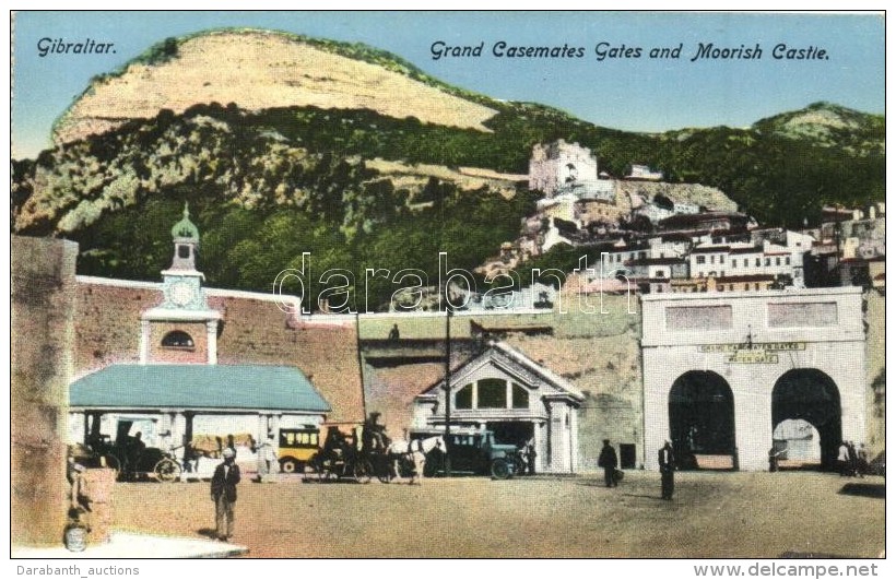 ** T3 Gibraltar, Grand Casemates Gates And Moorish Castle (EB) - Non Classificati