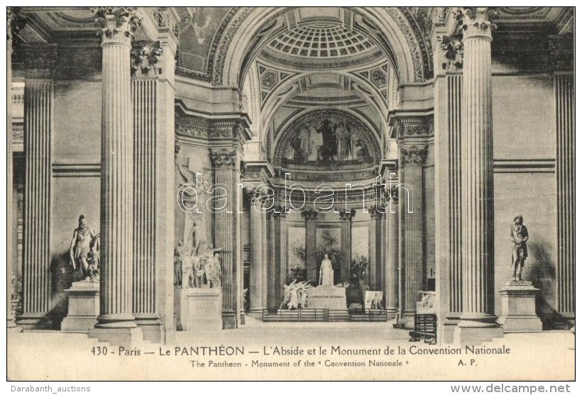** T2/T3 Paris, Le Pantheon, Abside, Monument De La Convention Nationale / Church Interior - Zonder Classificatie