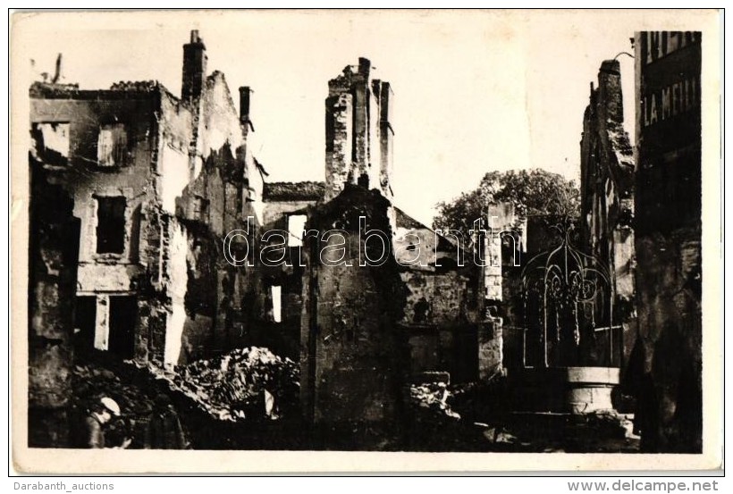 ** T3 Hennebont, Sinistré, Puits Ferré / Disaster, Damaged Buildings (fa) - Zonder Classificatie