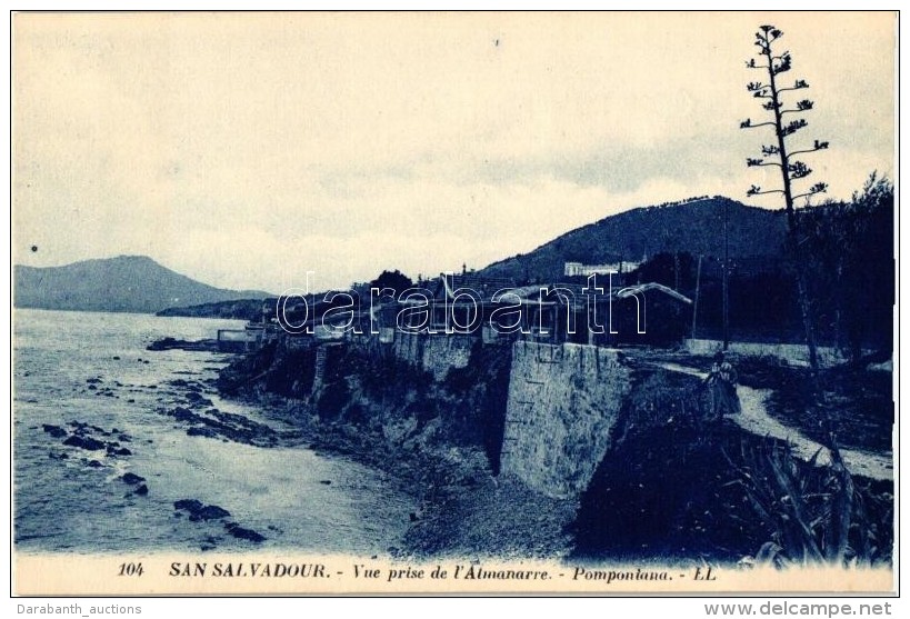 ** T1/T2 San Salvador, Vue Prise De L'Almanarre, Pomponiana / View Detail - Zonder Classificatie