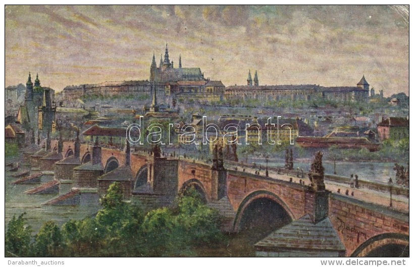 * T3 Praha, Prag; Charles Bridge, Royal Castle S: J. Jáchym (EB) - Zonder Classificatie