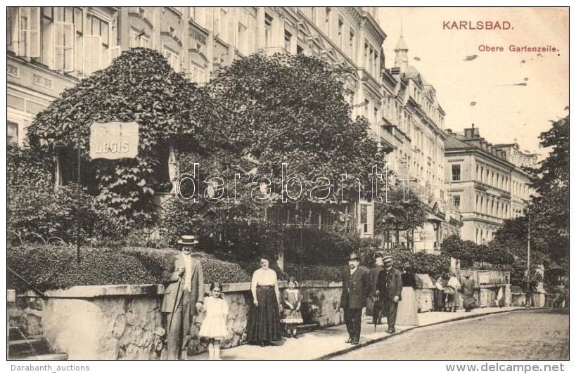 T3 Karlovy Vary, Karlsbad; Obere Gartenzeile, Logis (fa) - Non Classificati