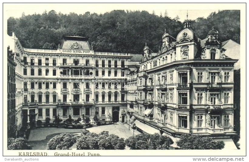 ** T1 Karlovy Vary, Karlsbad; Grand Hotel Pupp - Zonder Classificatie