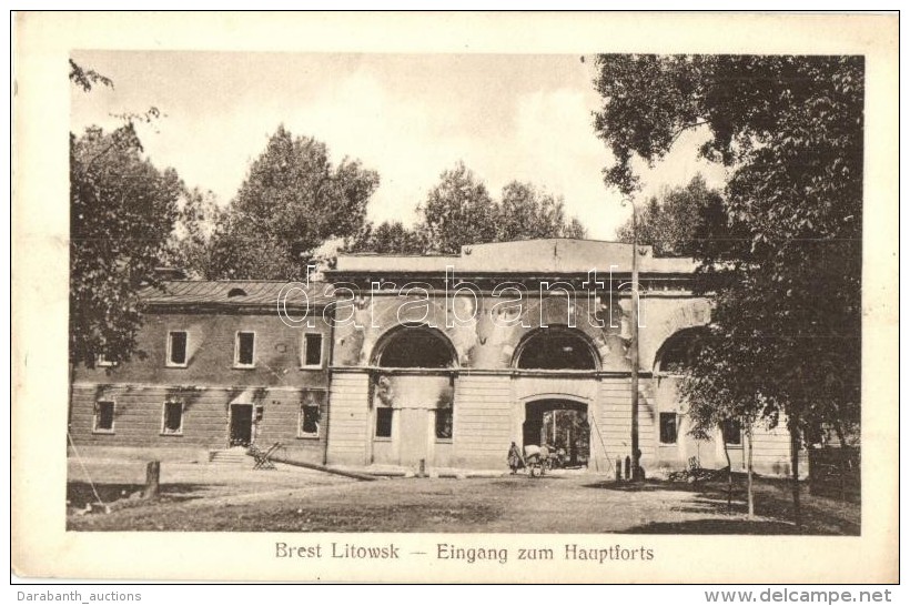 ** T2 Brest-Litovsk; Eingang Zum Hauptforts / Entry To The Main Fortress - Non Classificati