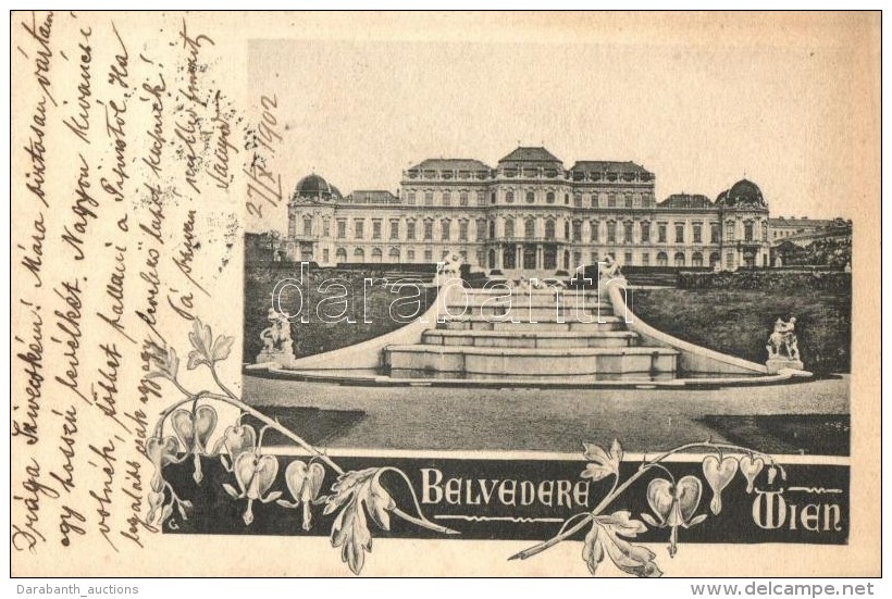 * T2 Vienna, Wien III. Schloss Belvedere / Castle, Floral - Zonder Classificatie