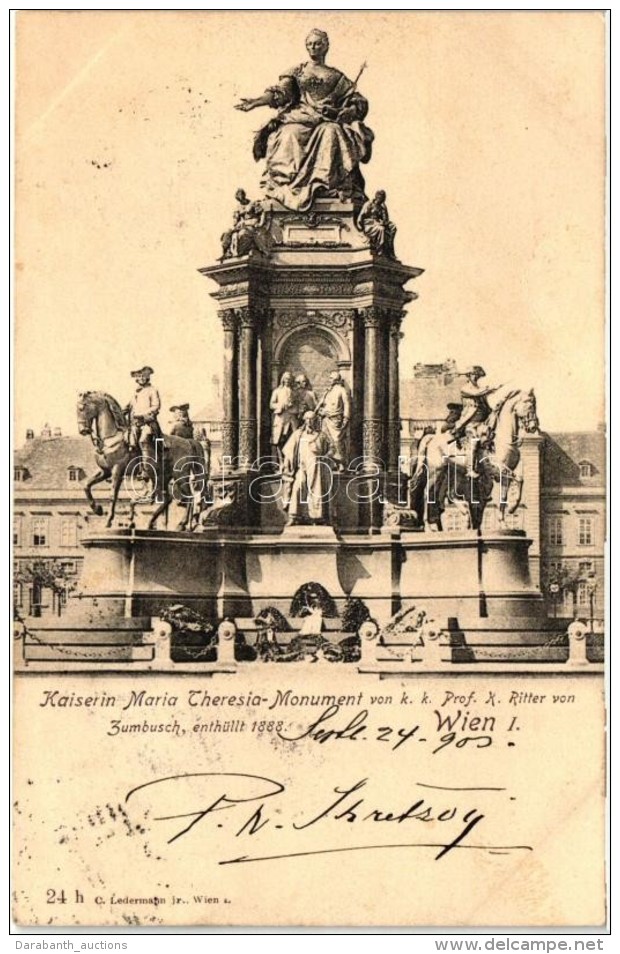 T2 Vienna, Wien I. Kaiserin Maria Theresia Monument - Non Classificati